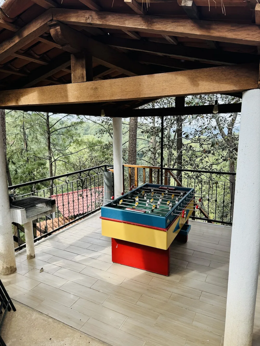 Terraza de Cabaña El Mirador